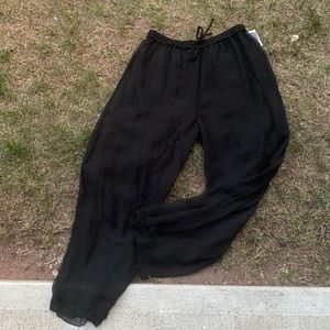 NWT See Thru pants